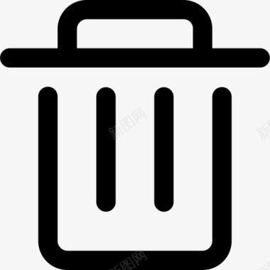 垃圾删除图标icon删除图标