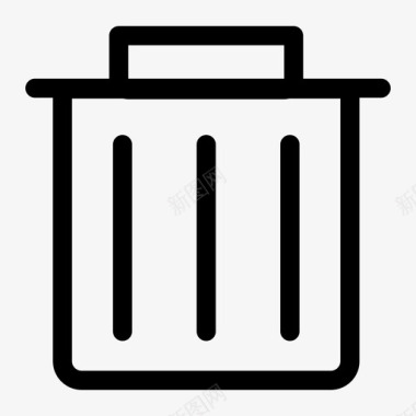 垃圾删除图标删除图标