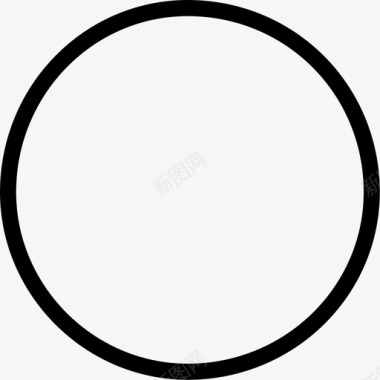 圆圈标志圆圈图标