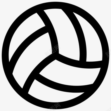 简约眼镜volleyballball图标