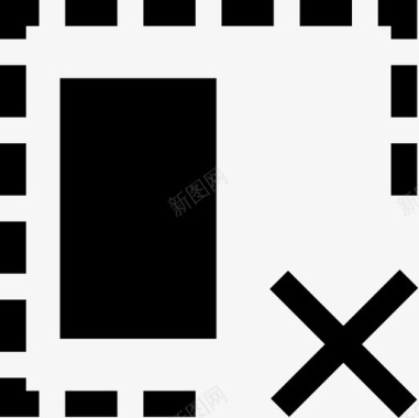 垃圾删除图标框选删除图标