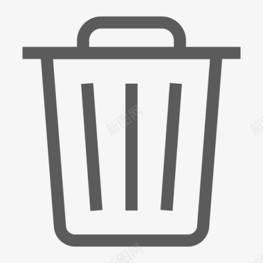 垃圾删除图标删除图标