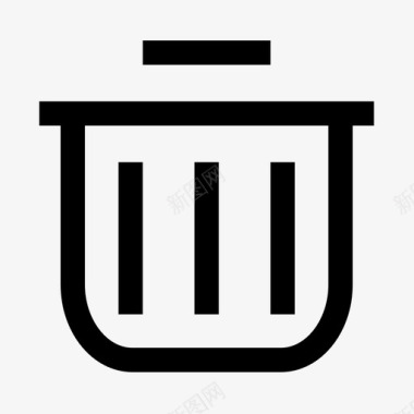 垃圾删除图标删除图标