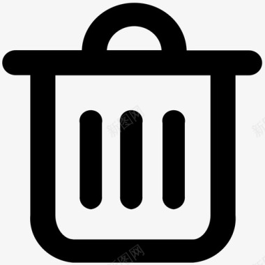 垃圾删除图标删除16pxfff图标