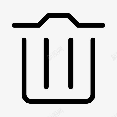 垃圾删除图标删除图标