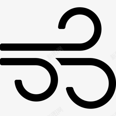 简约手绘wind图标