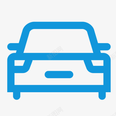 ford轿车汽车图标