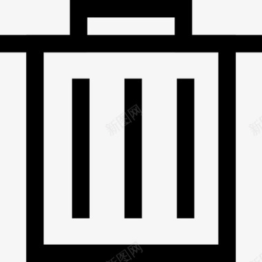 垃圾删除图标书签删除图标