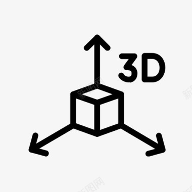 3D怪兽3D3px图标