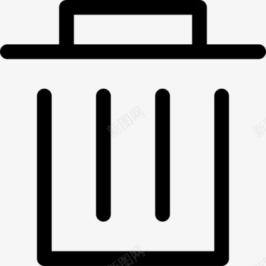 垃圾删除图标删除图标