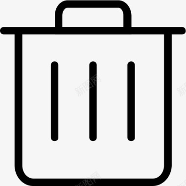 垃圾删除图标删除图标