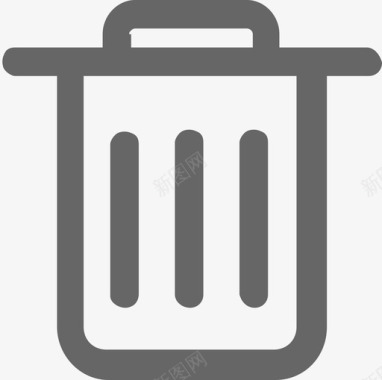 垃圾删除图标删除web图标