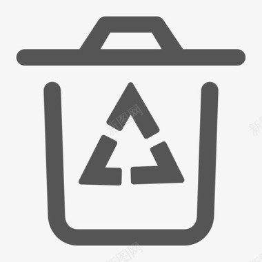 垃圾分类回收图标