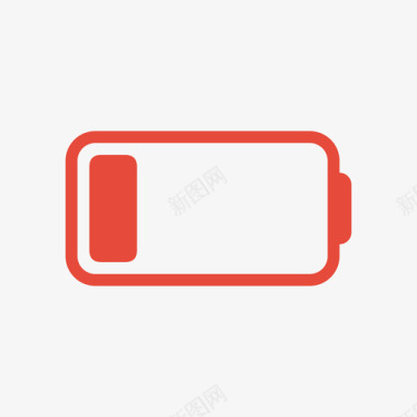 电池图标icon电池无电图标
