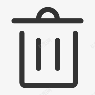 垃圾删除图标删除资源图标