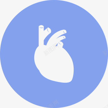 胸痛胸痛中心图标