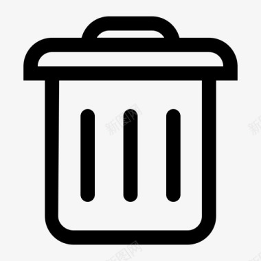 垃圾删除图标删除图标