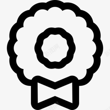 简约手绘wreath图标