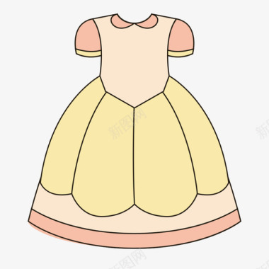 公主裙图标