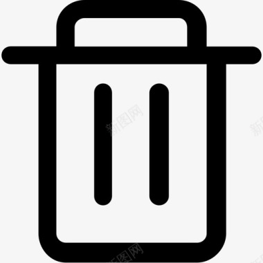 垃圾删除图标删除图标