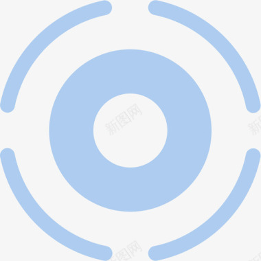 色块撒花圈子色块icon图标