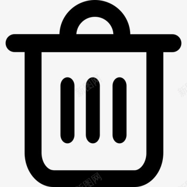 垃圾删除图标删除图标