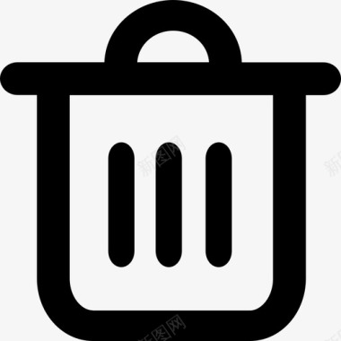 垃圾删除图标删除图标