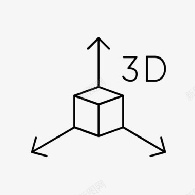 3D怪兽3D1px图标