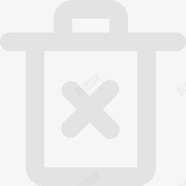 垃圾删除图标删除结果图标