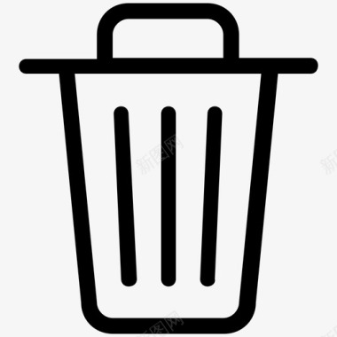 垃圾删除图标b删除图标