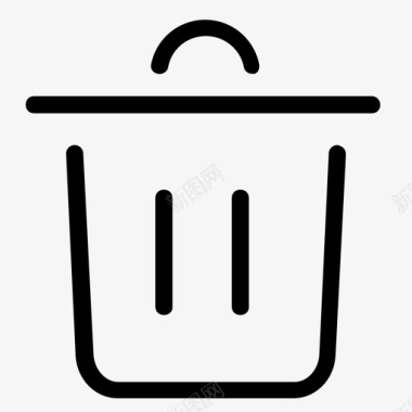 垃圾删除图标删除图标