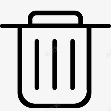 垃圾删除图标删除图标