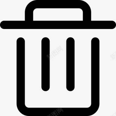 垃圾删除图标删除图标