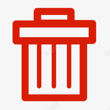 垃圾删除图标删除图标