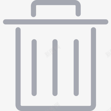 垃圾删除图标mineicon删除01图标