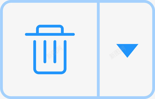 垃圾删除图标批量删除图标