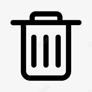 垃圾删除图标删除图标