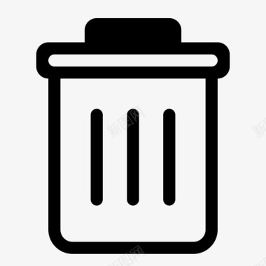 垃圾删除图标删除图标