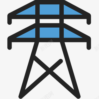 原材料Line并网点line图标