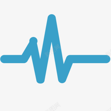 生命的心跳脉搏脉冲心跳心电pulse图标