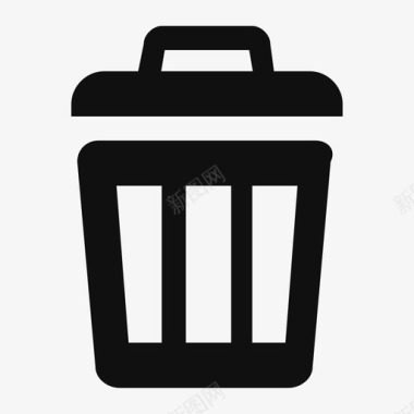 垃圾删除图标com垃圾桶图标