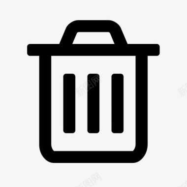 垃圾删除图标删除图标