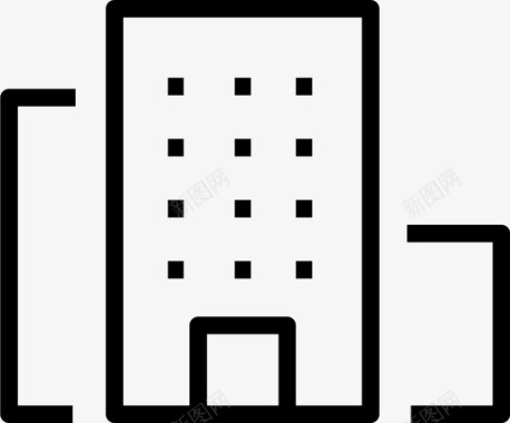 商贸商贸门店图标