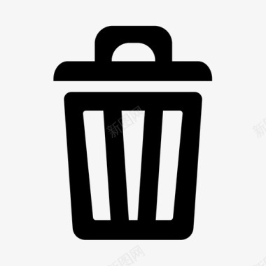 垃圾删除图标删除图标