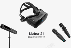 VR头盔虚拟现实头盔3GlassesVR虚拟现实技素材
