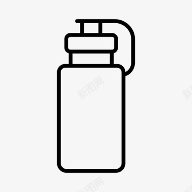 饮料瓶水瓶饮料瓶补水图标