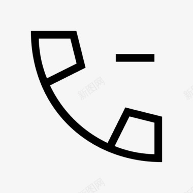 垃圾删除图标电话通话通讯图标