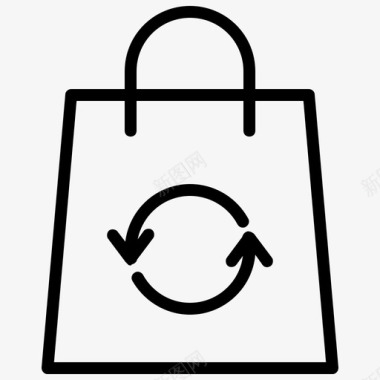 色光循环利用生态能源图标