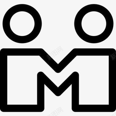 团结协作合作图标