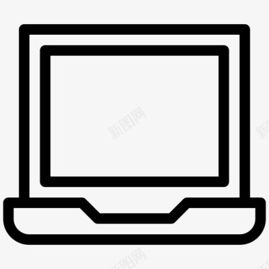笔记本电脑电脑配置图标